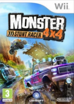 image of Monster 4x4 Stunt Racer Nintendo Wii Game