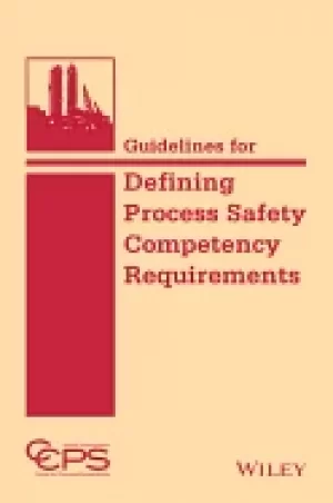 Image of guidelines for defining process safety competency requirements