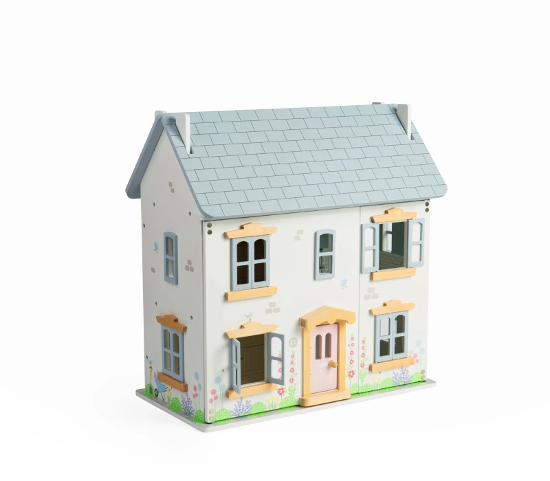 Image of Bigjigs Toys Summer Cottage Doll's House Multicolor Unisex