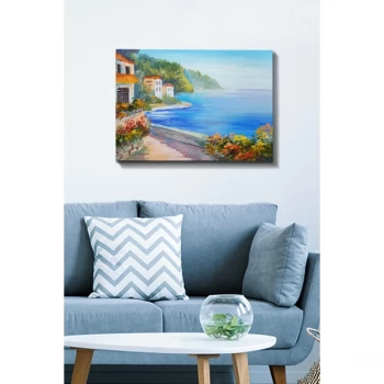 Image of Kanvas Tablo (50 x 70) - 172 Multicolor Decorative Canvas Painting