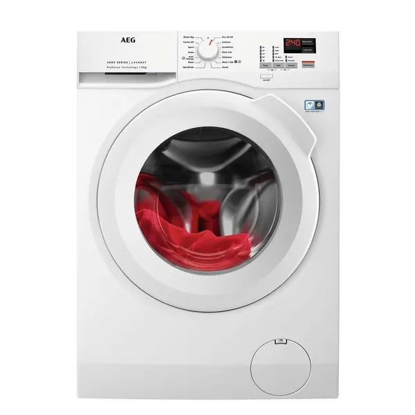 image of AEG 6000 Series ProSense L6FBK141B 10KG 1400RPM Washing Machine