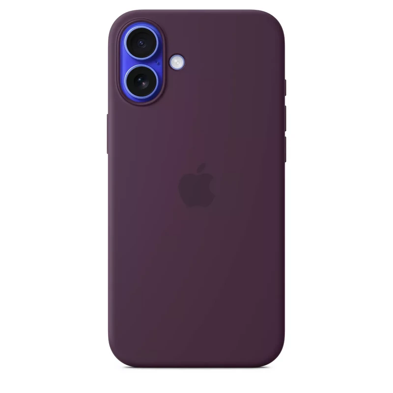 Image of Apple Silicone Case with MagSafe' for iPhone 16 Pro Max - Denim