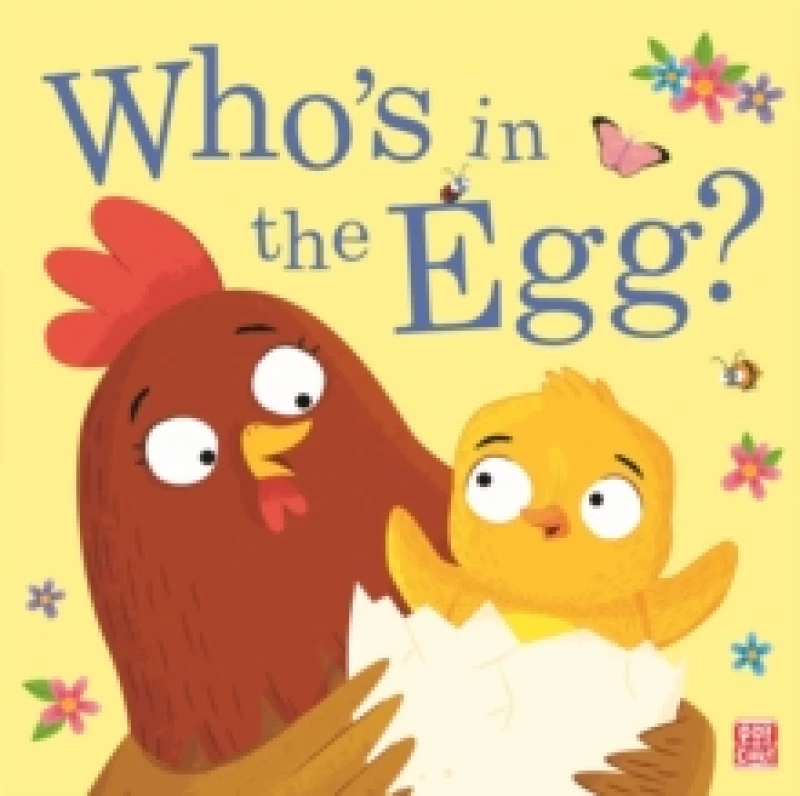 Image of Pat-a-Cake Who's in the Egg? Paperback Book Multi