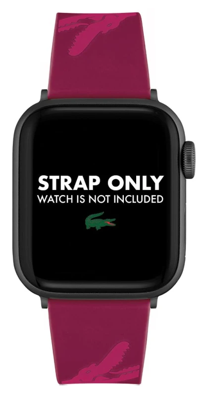 Image of Lacoste 2050021 Apple Strap (38/40mm) Crocodile Print Watch