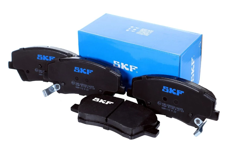 Image of SKF VKBP 81100 A Brake pad set with acoustic wear warning Brake Pad Set,disc brake (402)