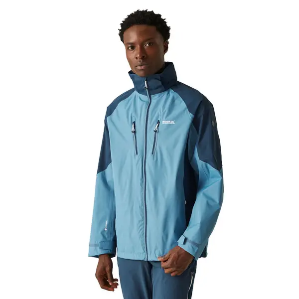 image of Regatta Mens Calderdale V Full Zip Waterproof Jacket L - Chest 41-42' (104-106.5cm)