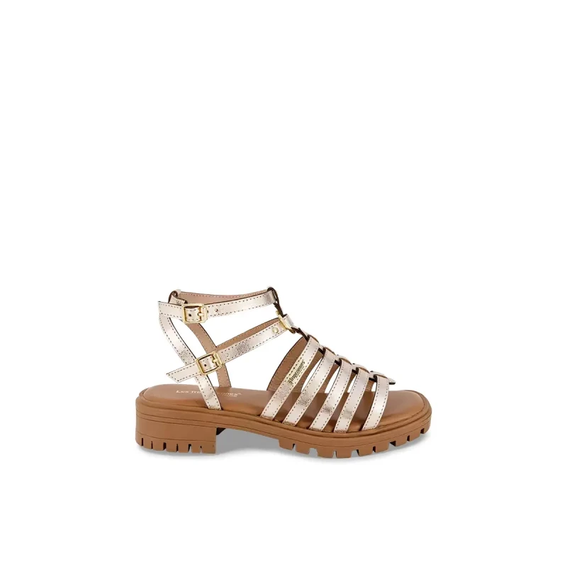Image of Les Tropeziennes par M.Belarbi Womens sandals Les Tropeziennes par M.Belarbi Huranus Dore Female 36