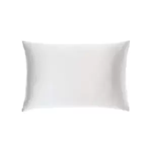 image of Donna Karan Silky Standard Pillowcase, Platinum