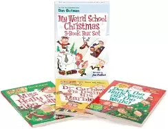 Image of my weird school christmas 3 book box set miss holly is too jolly dr carbles