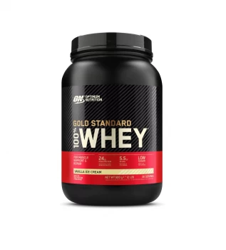 Image of Optimum Nutrition Vanilla Ice Cream Whey Protein Powder