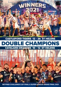 image of Double Champions Betfred Challenge Cup Final & Super League 2021 - DVD