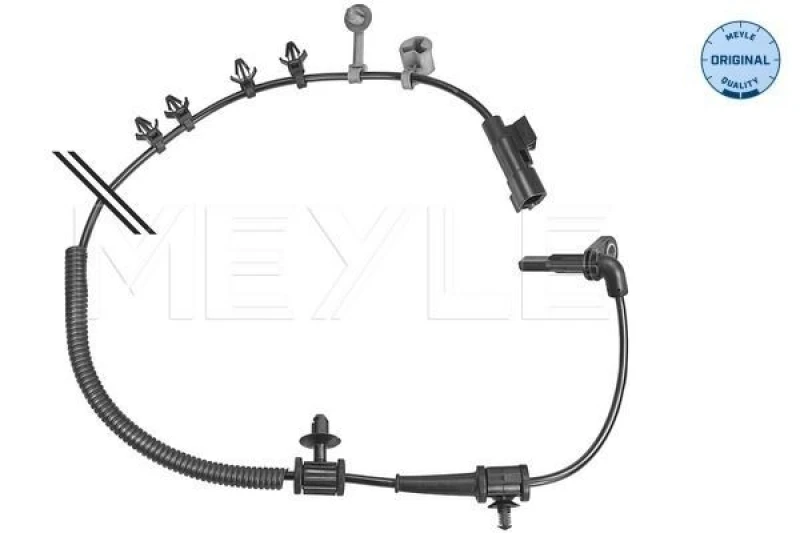 Image of ABS sensor MEYLE 614 800 0029
