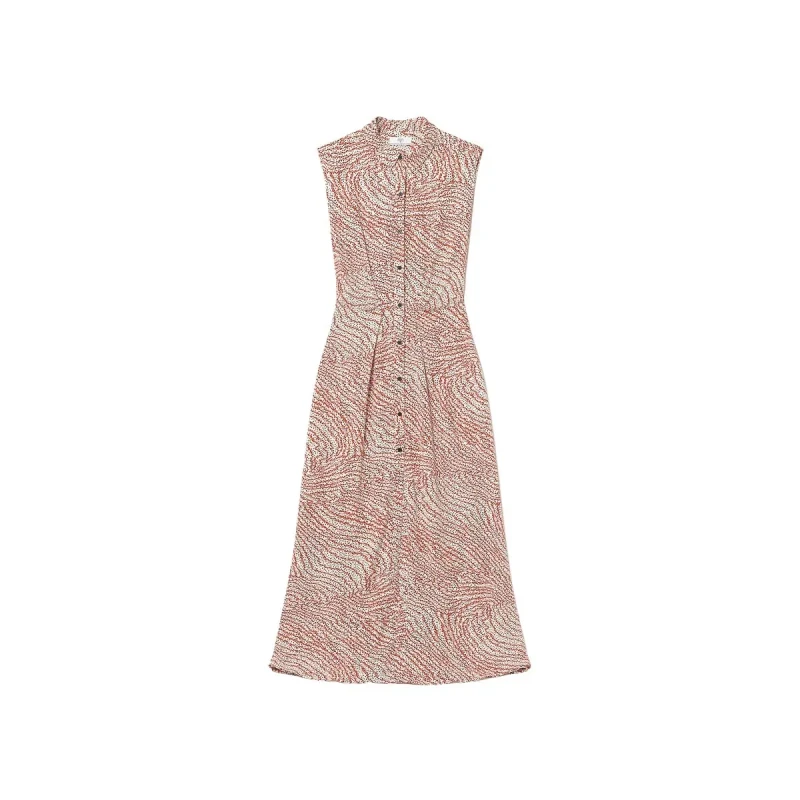 Image of Le Temps des cerises Womens long dress Le Temps des cerises Cuoco Orange Female XS