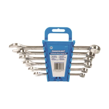 image of Silverline 6 Piece Combination Spanner Set - 8-17mm