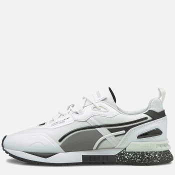 Image of Puma Mens Mirage Tech Bubble Trainers - Puma White/Puma Black - UK 10