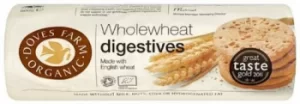 image of Doves Farm Organic Wholewheat Digestive Biscuits 400g