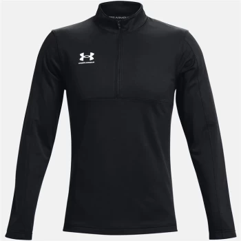 Image of Under Armour Challenger Half Zip Midlayer Mens - Black/White
