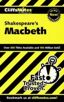 Image of CliffsNotes on Shakespeare's Macbeth by Denis Calandra