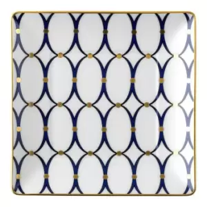 Image of Wedgwood Renaissance Gold Square Tray - Multi