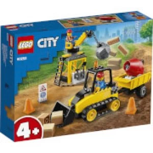 image of LEGO City Great Vehicles: Construction Bulldozer (60252)