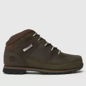 image of Timberland Khaki Euro Sprint Shoes