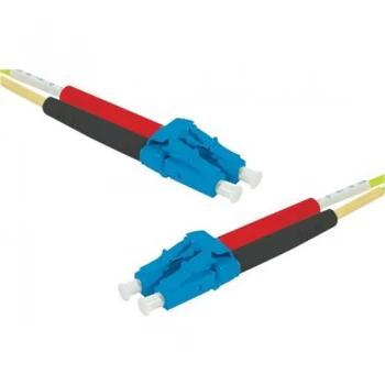 image of 0.5m Os2 Duplex Fibre Lszh Lclc Cable