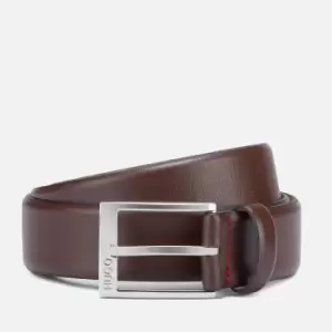 Image of HUGO Mens Gellot Belt - Dark Brown - W36