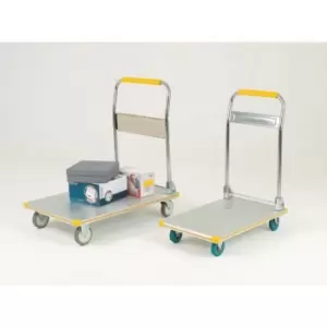Image of Slingsby Lightweight Aluminium Folding Platform Trucks, L x W - 900 x 610mm