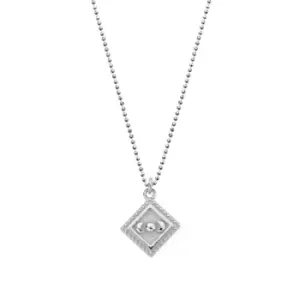 Image of ChloBo Silver Diamond Cut Chain With Moon Magic Pendant