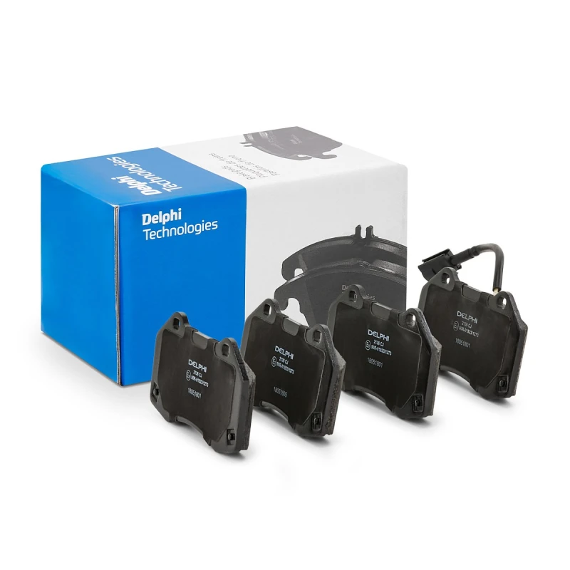 Image of DELPHI Brake pad set DELPHI LP2136