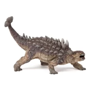 image of PAPO Dinosaurs Ankylosaurus Toy Figure, Three Years or Above, Multi-colour (55015)