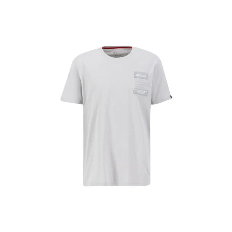 Image of alpha industries T-Shirt Alpha Industries Patch LF Gris Male XL