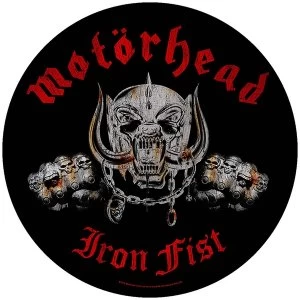 Image of Motorhead - Iron Fist Back Patch