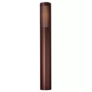 image of Aludra 95cm Outdoor Bollard Dark Brass, E27, IP54