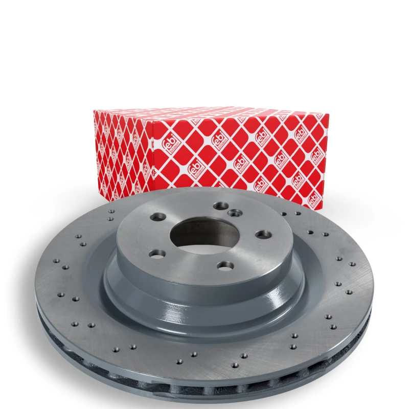 Image of Brake disc FEBI BILSTEIN 43897