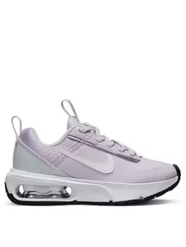 image of Nike Air Max Intrlk Kids Girls Trainers, Light Purple, Size 11