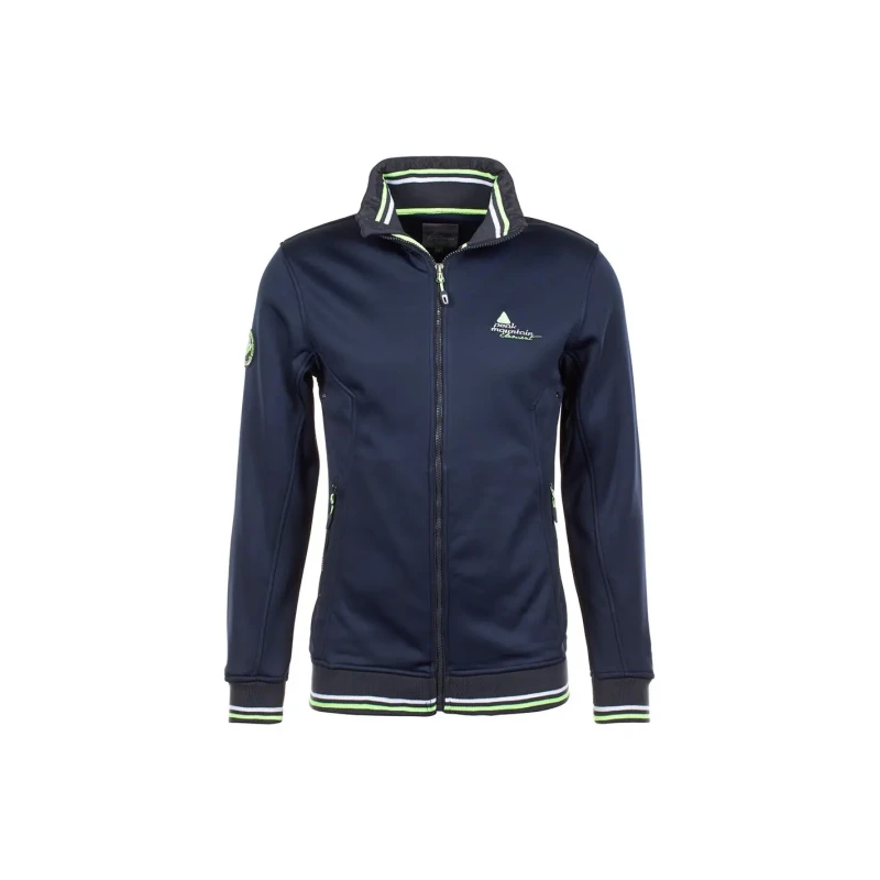 Image of Peak Mountain Shell fleece sweatshirt Peak Mountain Creen Bleu Male 2XL CREEN/WZ-MARINE