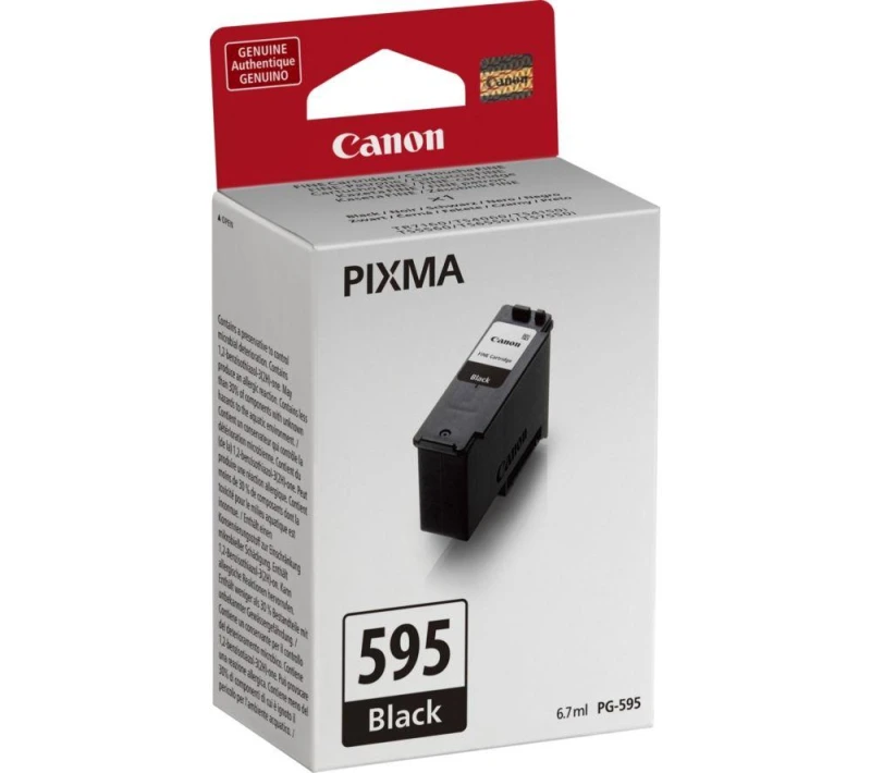 Image of Canon PG-595XL Black High Capacity Ink Cartridge - 7170C001 (Original)
