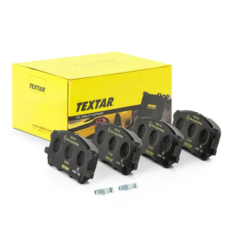 Image of Brake pad set TEXTAR 2373401