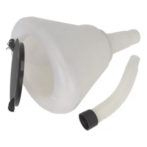 Image of Genuine SEALEY F99200 Funnel with Closing Lid Ø200mm