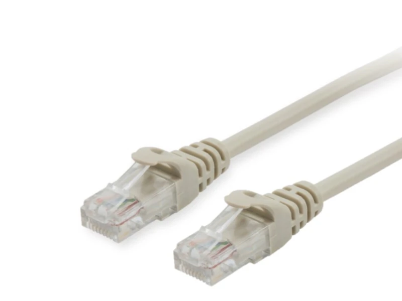Image of Equip Cat.6A U/UTP Patch Cable. 0.15m. Beige