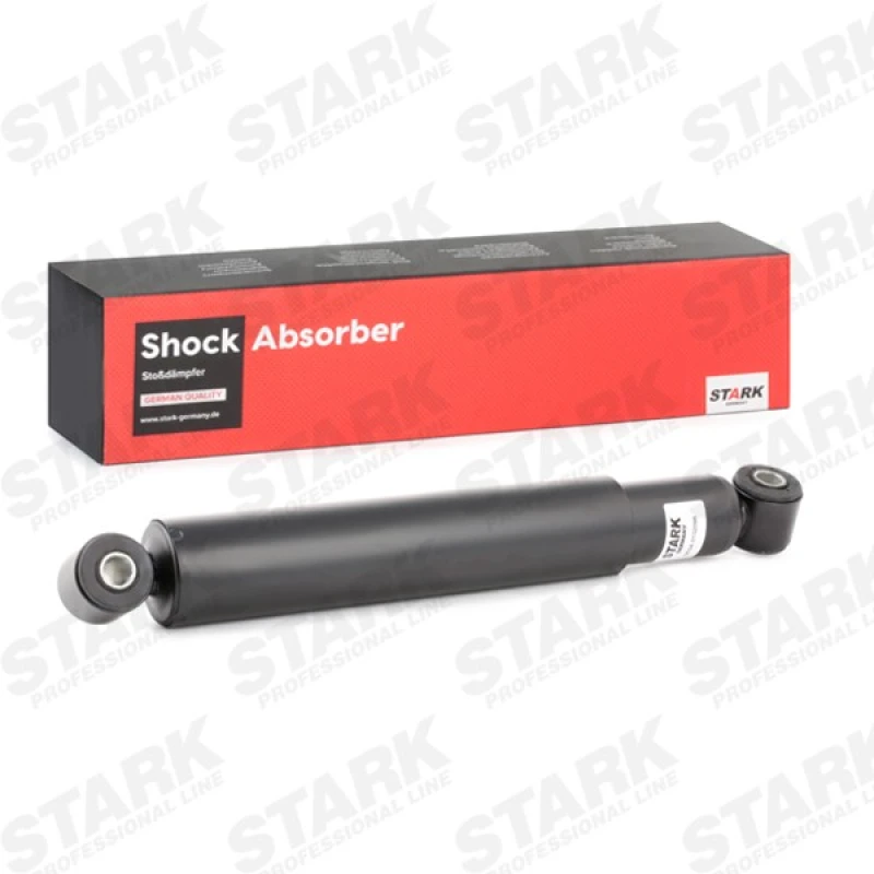 Image of STARK SKSA-0132096 Shock absorber Rear Axle, Oil Pressure, Telescopic Shock Absorber, Top eye Shock Absorber (854)