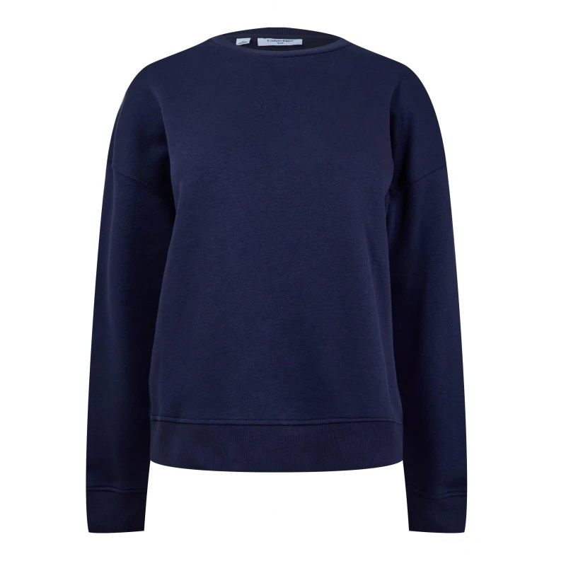 Image of Calvin Klein Golf Crew Sweatshirt Womens - Blue Blue 10