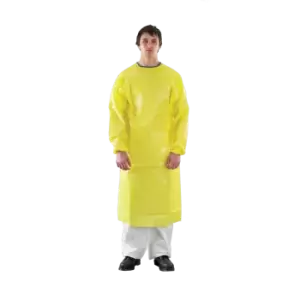 Image of Ansell 3000 Apron with Sleeves Ultrasonically Welded - Model 214 Size 2XL