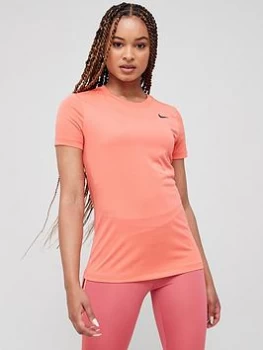 Image of Nike Training Dri-FIT T-Shirt - Ember, Ember, Size 2XL, Women