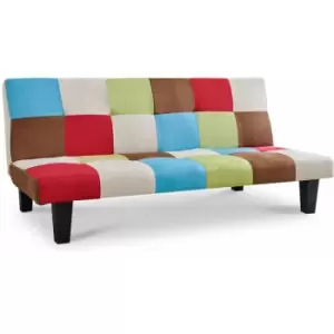 image of Atlanta Rainbow Three-Seater fabric Sofabed