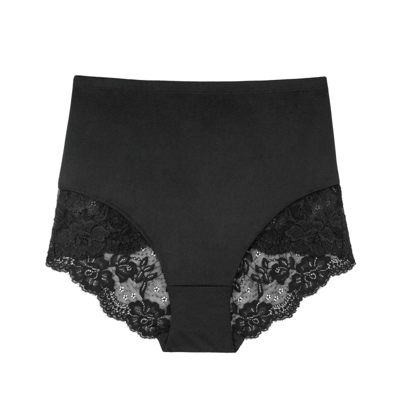 Image of Dorina Brigette Mid-Waisted Shaping Briefs Black female 8 (XS)