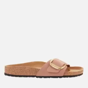 Image of Birkenstock Womens Nubuck Leather Single Strap Sandals - EU 37/UK 4.5