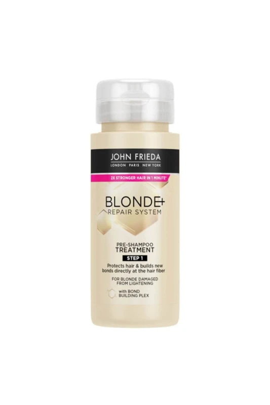 Image of John Frieda Blonde+ Repair System 'Shampoo' Treatment 100ml Cream