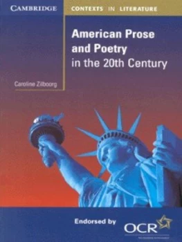 Image of American Prose and Poetry in the 20th Century by Caroline Zilboorg Paperback